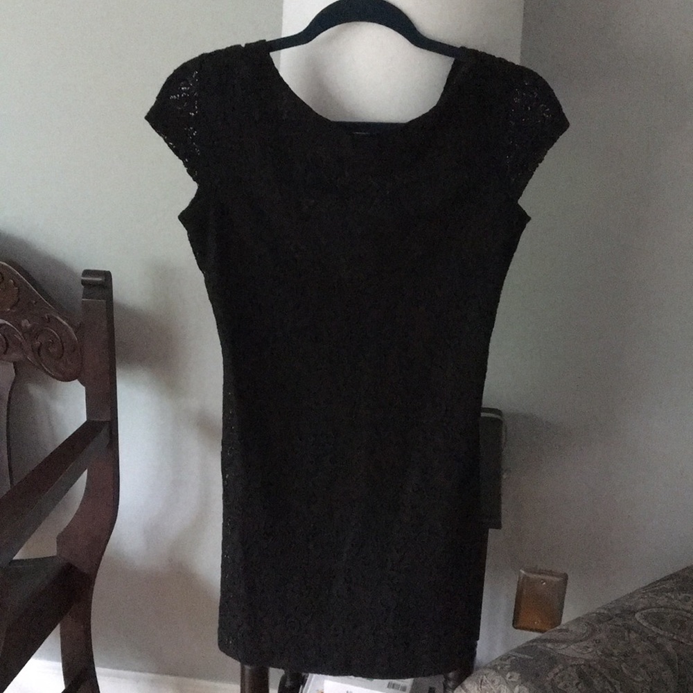 Black lace dress. NEVER WORN!